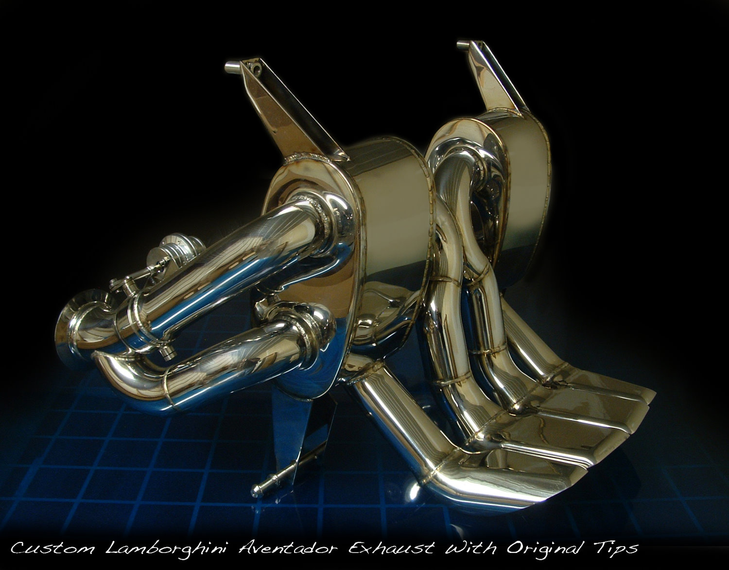 Lamborghini Aventadore Custom Stainless Exhaust