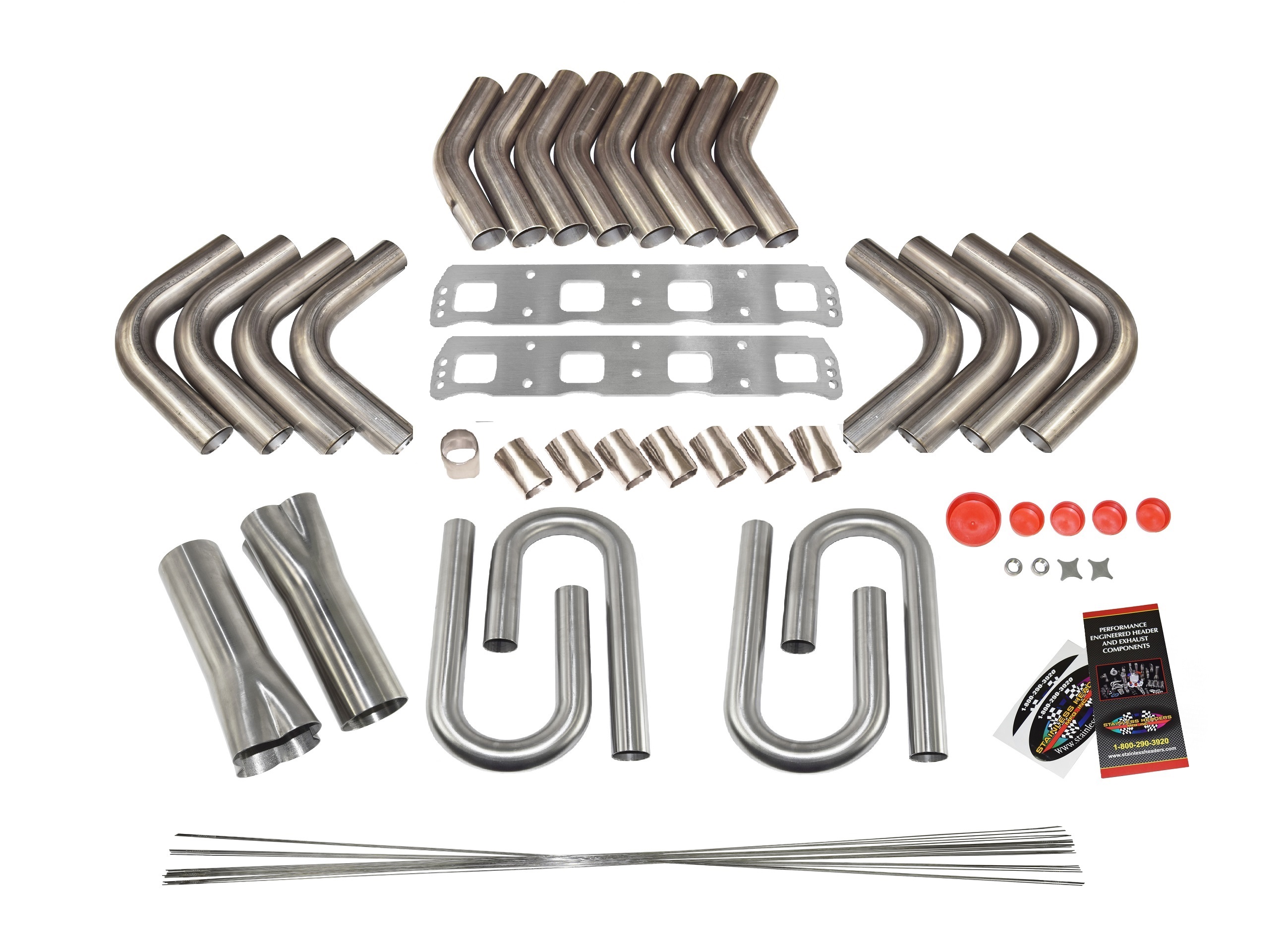 Fender Exit Header Build Kits