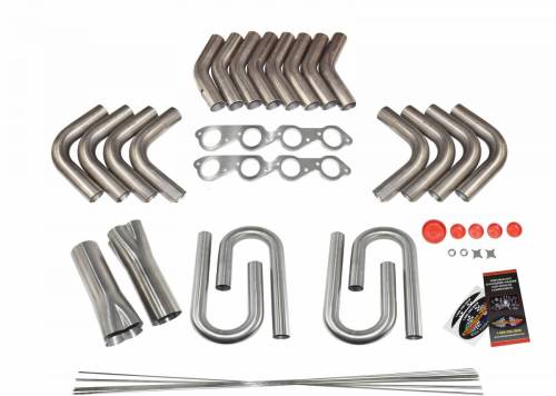 Fender Exit Header Build Kits - Chevrolet Fender Exit Header Build Kits