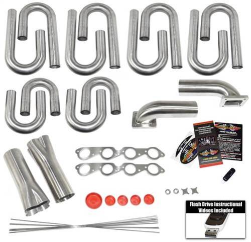 Turbo Header Build Kits - Chevrolet Custom Turbo Header Build Kits