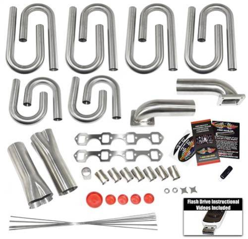 Turbo Header Build Kits - Ford Custom Turbo Header Build Kits