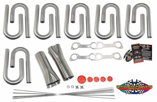 Naturally Aspirated Header Build Kits - Pontiac Header Build Kits