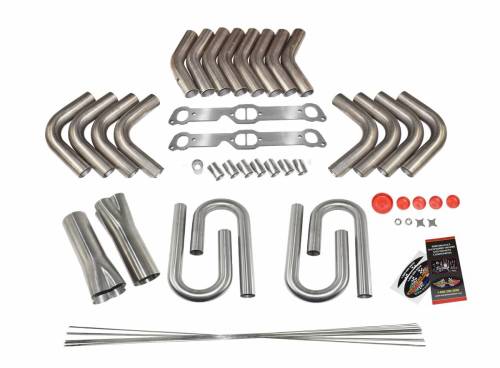 Fender Exit Header Build Kits - Pontiac Fender Exit Header Build Kits