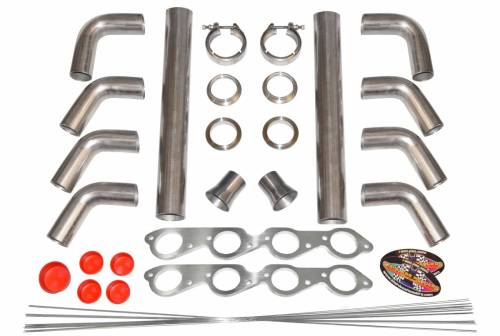 Custom Turbo Manifold Build Kits - Chevy Turbo Log Manifold Build Kits