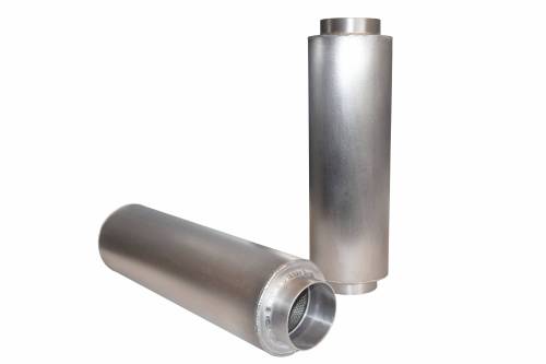 Aluminum Mufflers + Resonators - Aluminum PowerMufflers