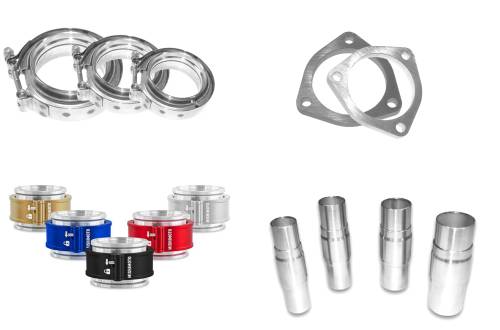 Aluminum - Aluminum Flanges + Intake Clamps