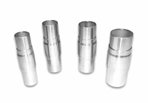 Aluminum Flanges + Intake Clamps - Aluminum Slip Joints