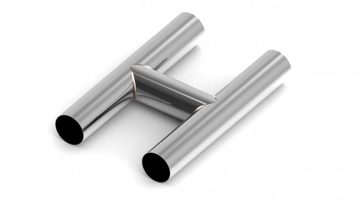 Universal 304 Stainless Steel Y-Pipe