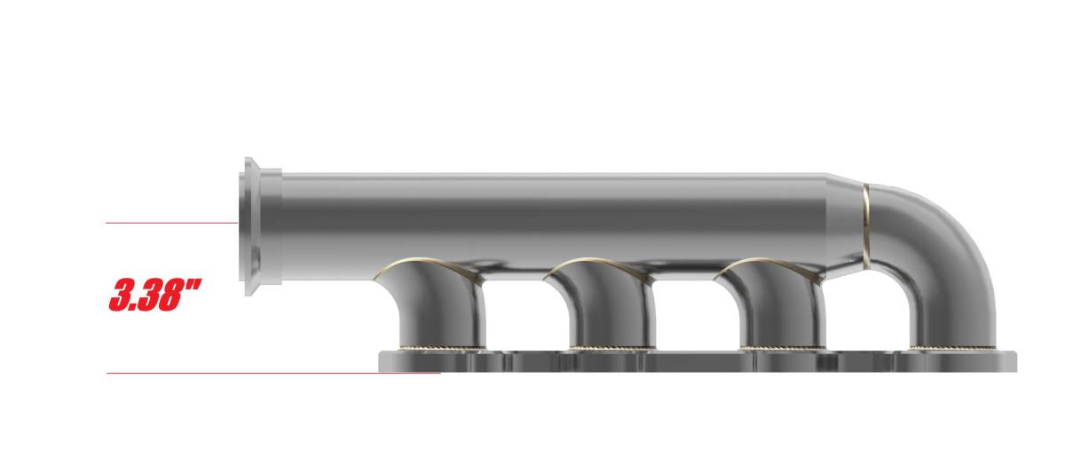 Ford 5 0l coyote turbo headers straight exit