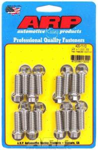 ARP - ARP 400-1110: 3/8" x 1" Long Stainless Header Bolts (16)