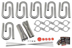 Stainless Headers - Big Block Chevy 5.0" Bore Space Custom Header Build Kit