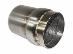 Stainless Headers - 3" Diameter x 2" Long Bullet RaceMuffler