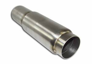 Stainless Headers - 4" Diameter x 12" Long Bullet RaceMuffler
