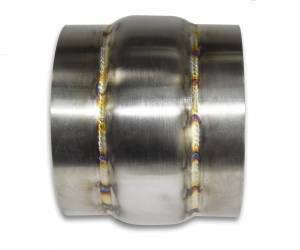 Stainless Headers - 4" Diameter x 2" Long Bullet RaceMuffler