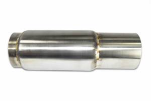 Stainless Headers - 4" Diameter x 8" Long Collector Muffler