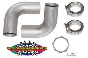 Stainless Headers - 5" Stainless Steel Bullhorn Kit