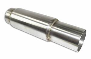 Stainless Headers - 5" Diameter x 12" Long Bullet RaceMuffler