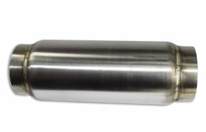 Stainless Headers - 5" Diameter x 8" Long Bullet RaceMuffler