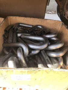 Stainless Headers - B-List Mandrel Bends: Set of (12) USA Made 304SS J-Bends