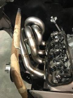 Custom Chevy headers