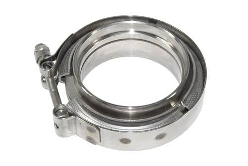 Stainless Headers - 2 1/2" Stainless Steel V-Band Flange Assembly