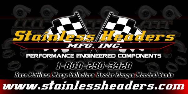 Stainless Headers - Stainless Headers Mfg. Inc. 24"x48" Wall Banner