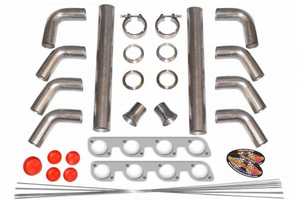 Stainless Headers - Small Block Ford SC-1 Turbo Manifold Build Kit