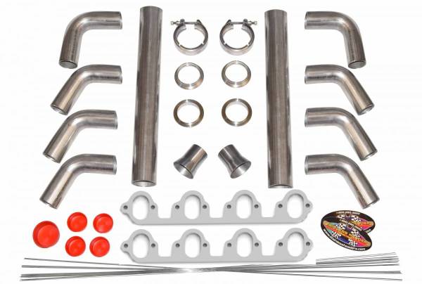 Stainless Headers - Big Block Ford 460 Turbo Manifold Build Kit