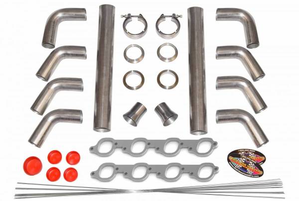 Stainless Headers - Big Block Ford A460 Turbo Manifold Build Kit