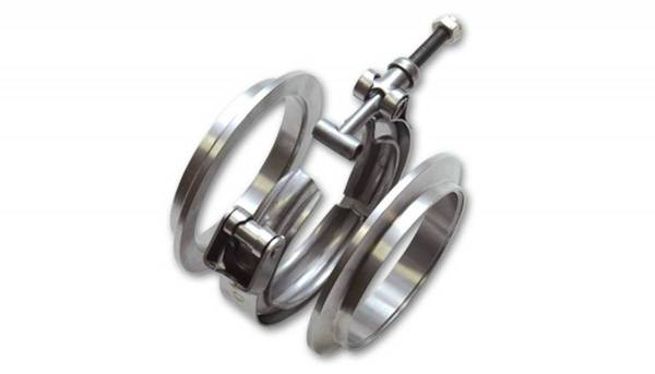 Stainless Headers - 3 1/2" Stainless Steel V-Band Flange Assembly- Vibrant Performance #1492