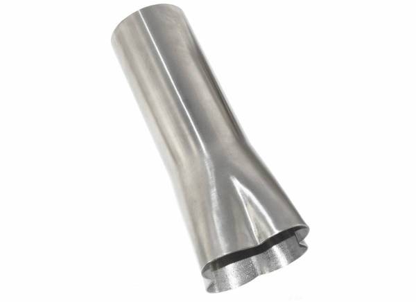 Stainless Headers - 304 Stainless Steel Formed Collector- 1 1/2" Primary