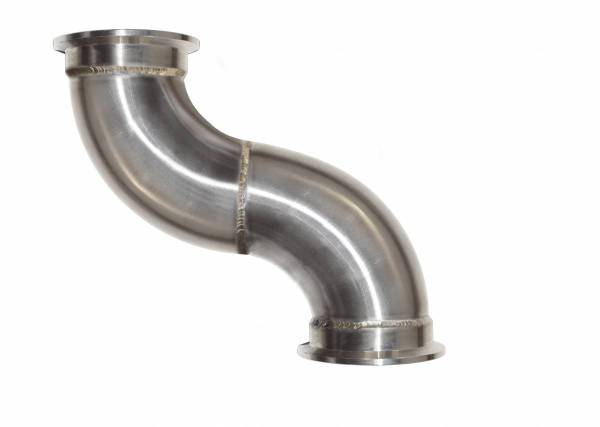 Stainless Headers - 2 1/2" V-Band 90 S-Curve Turbo Elbow