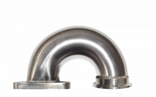Stainless Headers - T3 Turbo Flange 180 Degree Stainless Turbo Elbow