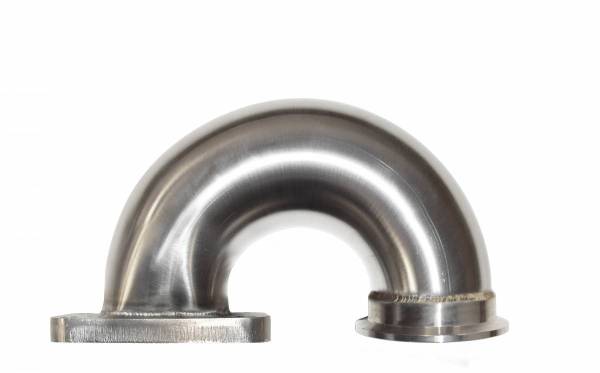Stainless Headers - T4 Turbo Flange 180 Degree Stainless Turbo Elbow