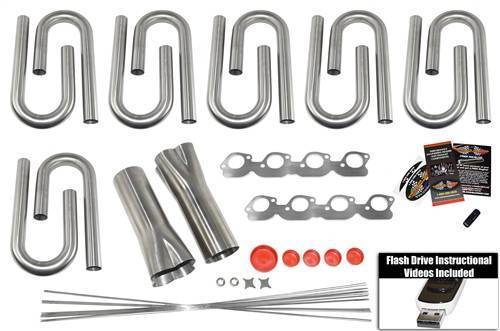 Stainless Headers - Ferrari 458 Custom Header Build Kit