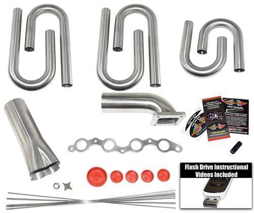 Stainless Headers - Toyota 4A-GTE Custom Turbo Header Build Kit