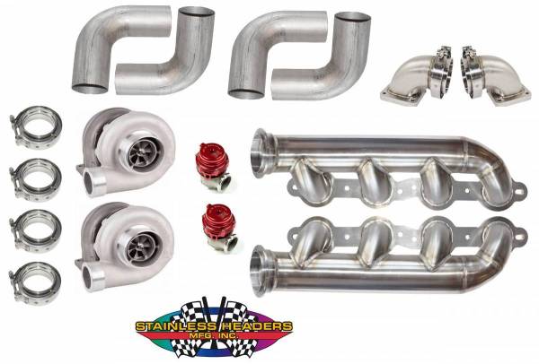 Stainless Headers - Chevy LS Twin Turbo Kit