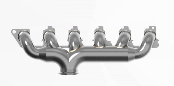 Stainless Headers - Ford 300/4.9L Inline 6  Turbo Header- Bottom Exit