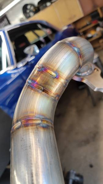 Small Block Stainless Header