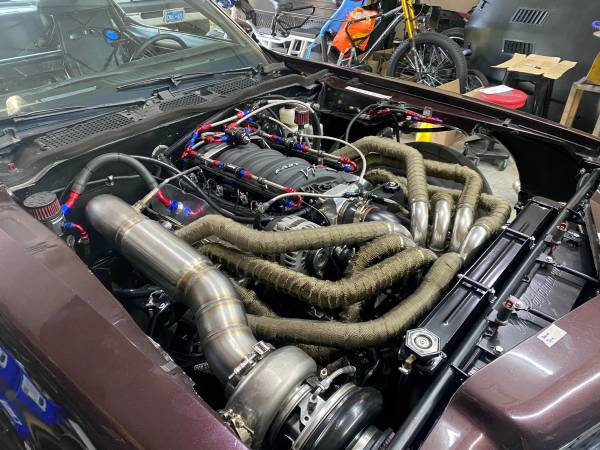 Stainless 8-1 Camaro Turbo Header