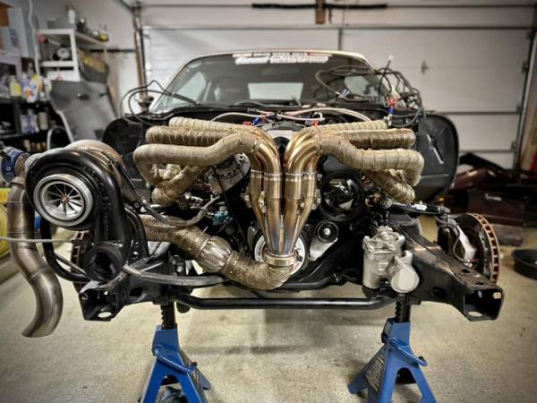 Badass Turbo 8 into1 Stainless Headers