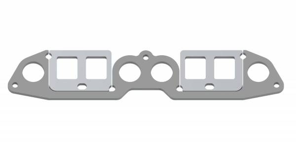 Jeep/AMC 2.5L/150 I-4 Manifold Flange Set: SS & Aluminum