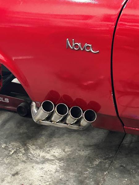 Stainless Zoomie Headers- Chevy nova