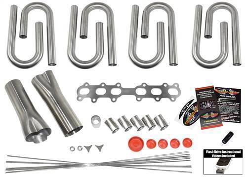 Toyota 2JZ-GTE Custom Header Build Kit