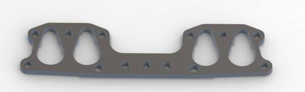 Toyota 22R/22RE 2.4L SOHC- Keyhole Port Mild Steel Header Flange