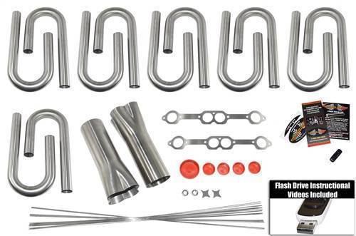 Buick 455/TA Performance Stage II Custom Header Build Kit