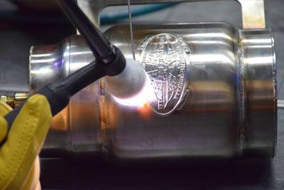 Stainless Headers - Stainless Steel American Beer Mug