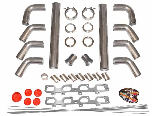 Stainless Headers - Mopar Gen III 6.1L/6.2L/6.4L HemiTurbo Manifold Build Kit