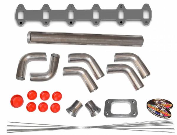 Stainless Headers - 5.9L 12v Cummins Turbo Manifold Build Kit