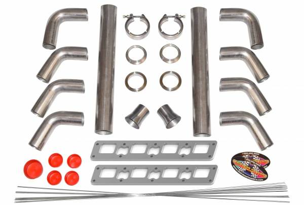 Stainless Headers - Brad Anderson BAE 5x Rect. Port Turbo Manifold Build Kit